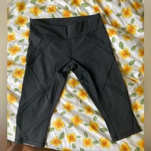 Lululemon Athletic Legging Capri/Cropped Black Size 8
